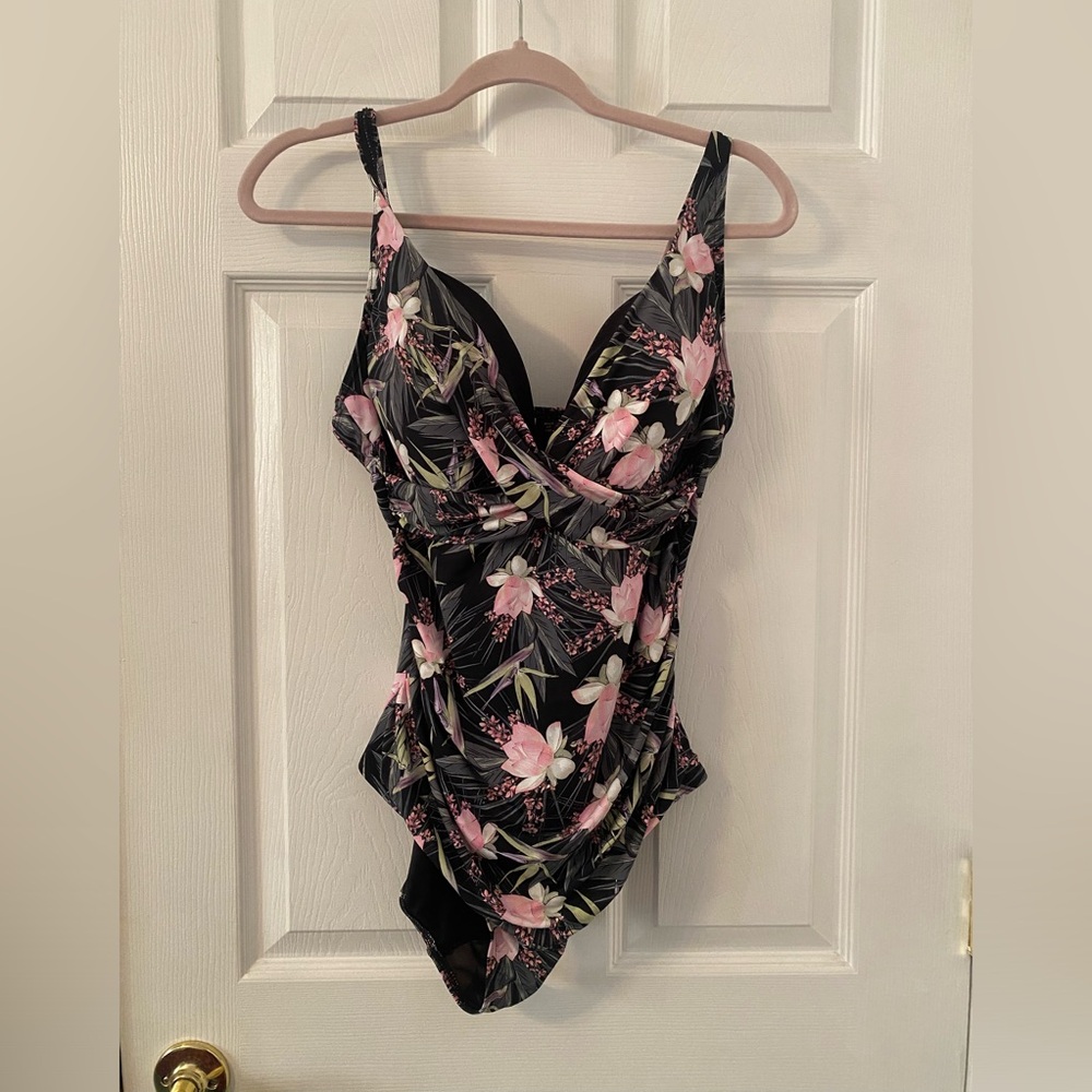 Niptuck Floral one-piece swimsuit